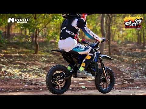 
            
                Load and play video in Gallery viewer, Thunder Kids Gas Dirt Bike, 50cc 2-Stroke, Ages 8 and up
            
        