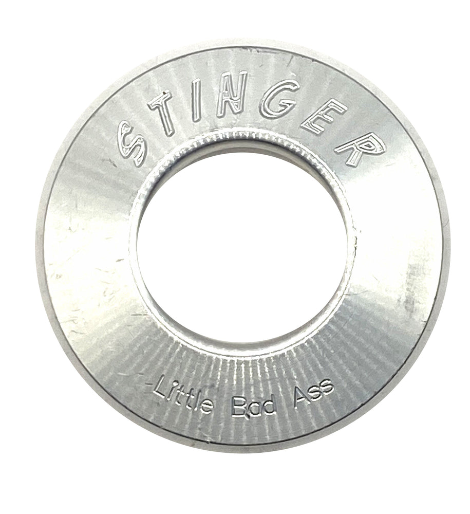 Engraved Billet End Cap for Stinger Exhaust Header