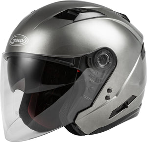 
            
                Load image into Gallery viewer, OF-77 OPEN-FACE HELMET TITANIUM 2X
            
        