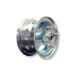 5 Inch Wheel, Steel, Assembly With 5/8 Inch Bb Flanged Hub With Bolts, 4-1/4 Inch Wide #1027