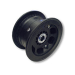 5 Inch Nylon Wheel, 3.5 Inch Wide For 1-3/8 Inch Od Ball Bearings With 5/8 Inch Id Standard Ball Bearing Part #1062