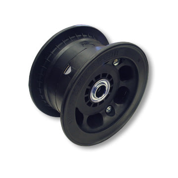 5 Inch Nylon Wheel, 4 Inch Wide For 1-3/8 Inch Od Ball Bearings With 5/8 Inch Id Standard Ball Bearing Part #1066