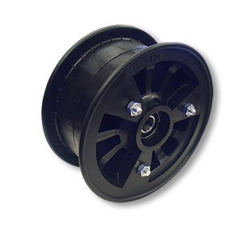 6 Inch Nylon Wheel, 3 Inch Wide With 5/8 Inch Id Precision Bb 1-3/8 Inch Od Part #1072