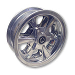 8 Inch Aluminum Spinner Wheel, 3 Inch Wide With 3/4 Inch Sealed Ball Bearing 1179