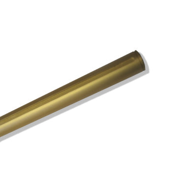 Go Kart Axle, 1-1/4 In. Od, .195 In. Wall, Anodized (Gold) Aluminum, Complete Selection