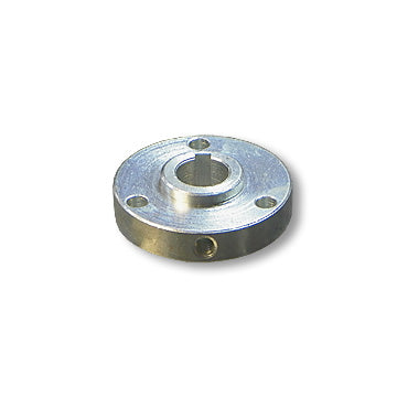 Go Kart Hub, Steel, 2.125 In. Od, 5/8 In. Bore, 1/2 In. Thick, 3/16 In. Keyway, 3 Hole On 1-11/16 In. Bolt Circle, Part #2037