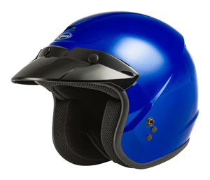 YOUTH OF-2Y OPEN-FACE HELMET BLUE YL