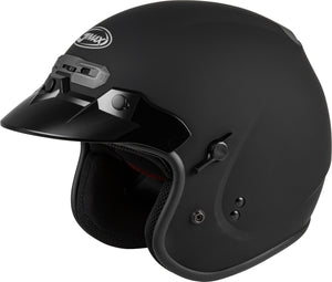 
            
                Load image into Gallery viewer, GM-32 OPEN-FACE HELMET MATTE BLACK MD
            
        