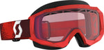 HUSTLE X SNWCRS GOGGLE DARK RED/RED ROSE