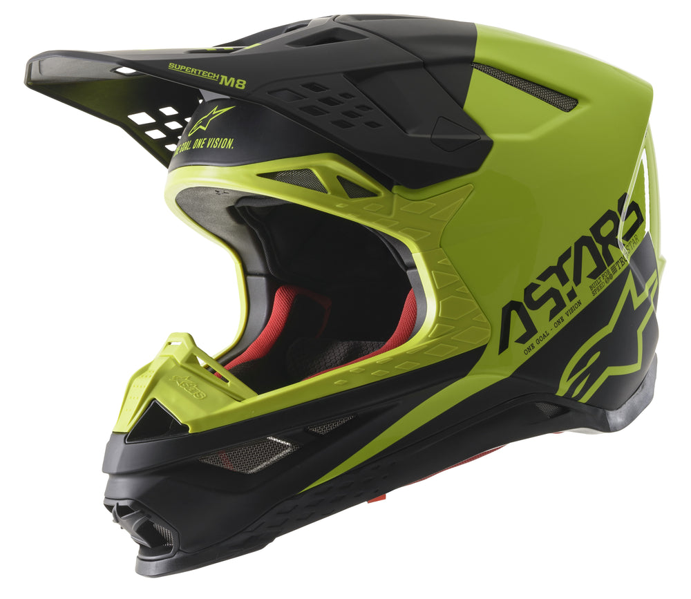 
            
                Load image into Gallery viewer, S.TECH S-M8 ECHO HELMET BLACK/YELLOW FLUO/M&amp;amp;G 2X
            
        