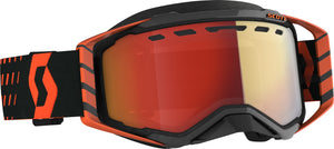 PROSPECT SNWCRS GOGGLE ORG/BLK ENHANCER RED CHROME