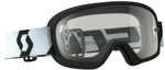 BUZZ PRO GOGGLE BLACK/WHITE W/CLEAR WORKS LENS