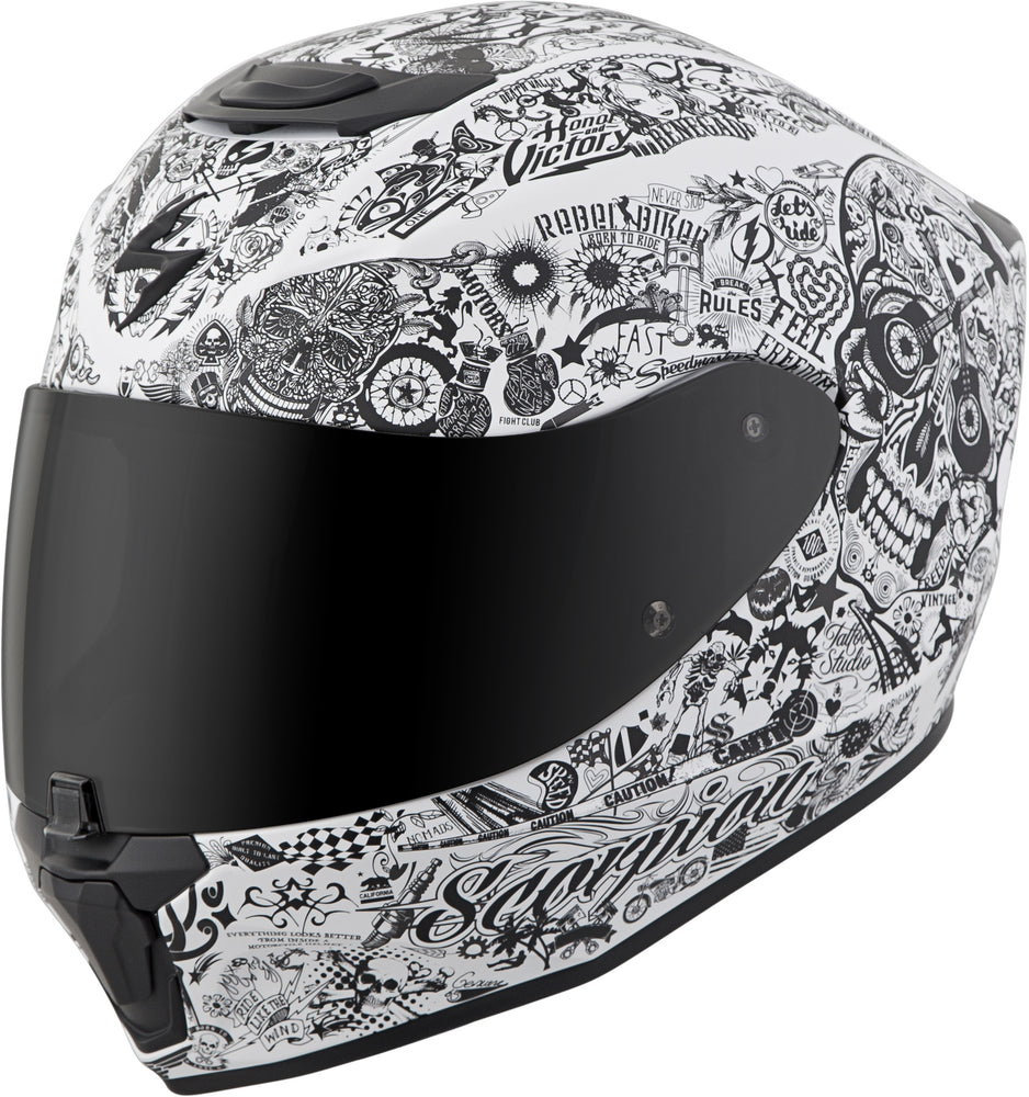 
            
                Load image into Gallery viewer, EXO-R420 FULL-FACE HELMET SHAKE WHITE SM
            
        