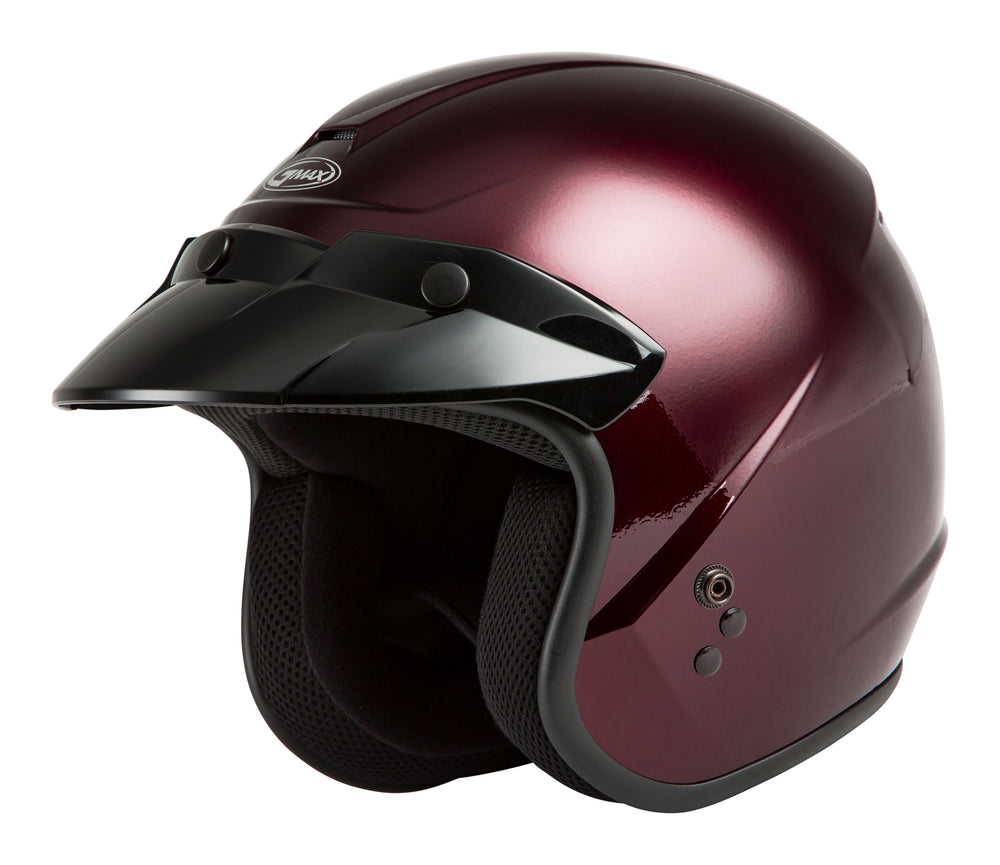 
            
                Load image into Gallery viewer, OF-2 OPEN-FACE HELMET WINE RED XL
            
        
