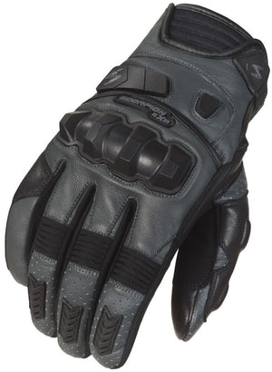 Adult Large KLAW II Leather Gloves GREY