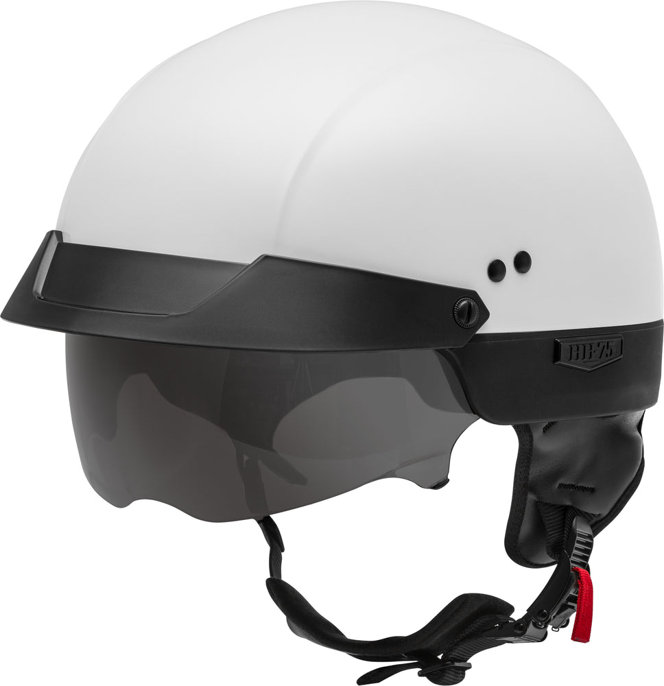 
            
                Load image into Gallery viewer, HH-75 HALF HELMET WHITE MD
            
        