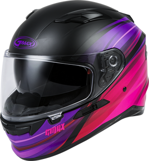 
            
                Load image into Gallery viewer, FF-98 FULL-FACE OSMOSIS HELMET MATTE BLACK/PUR/RED XL
            
        
