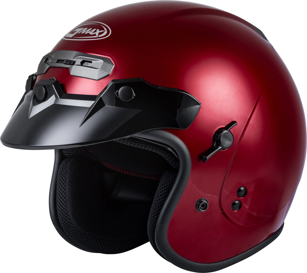 
            
                Load image into Gallery viewer, GM-32 OPEN-FACE HELMET CANDY RED XS
            
        