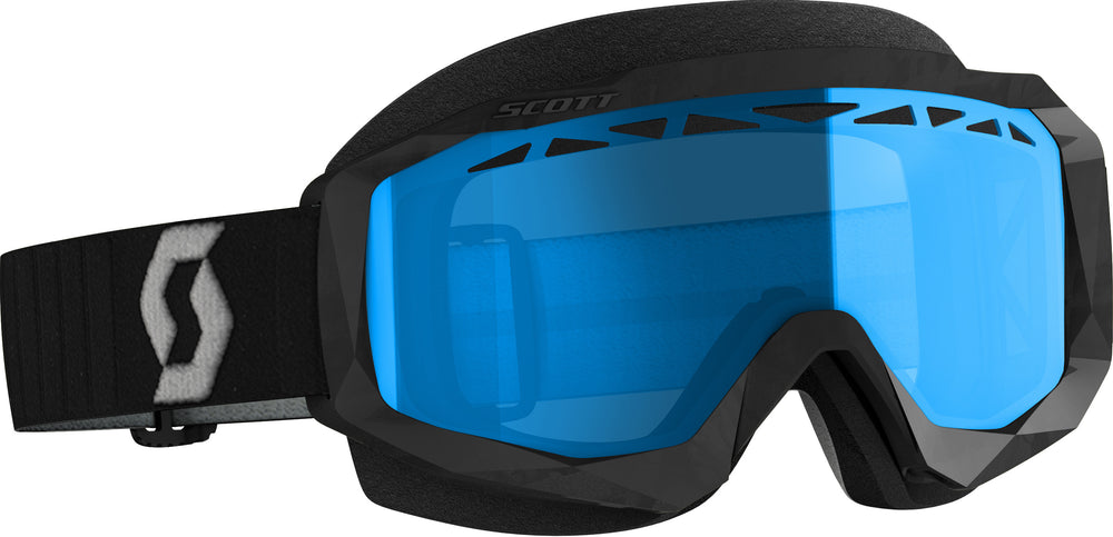HUSTLE X SNWCRS GOGGLE BLK/GRY ENHANCER TEAL CHROME