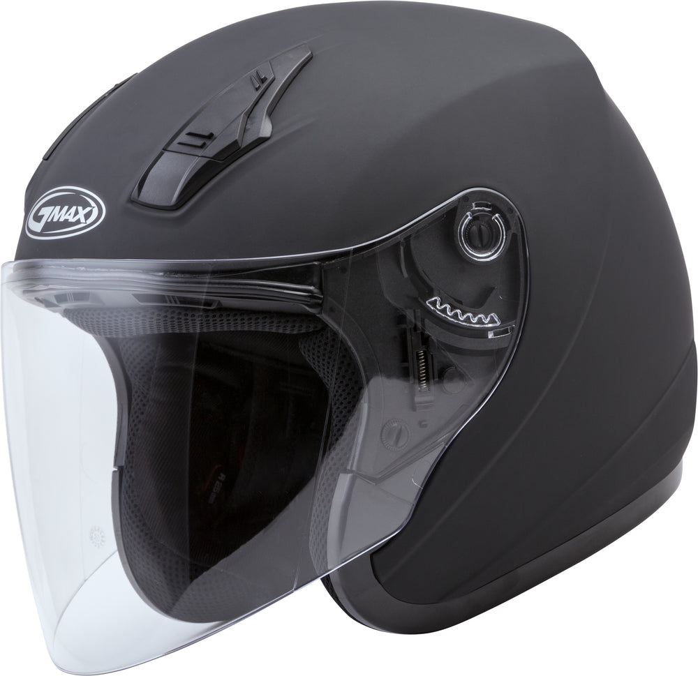 
            
                Load image into Gallery viewer, OF-17 OPEN-FACE HELMET MATTE BLACK 2X
            
        