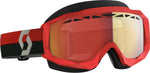 HUSTLE X SNWCRS GOGGLE RED/GRY ENHANCER RED CHROME