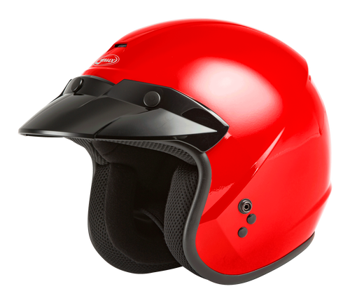 OF-2 Open Face Helmet, RED