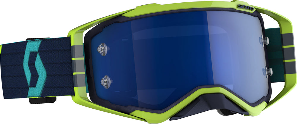 PROSPECT GOGGLE BLUE/YELLOW ELECTRIC BLUE CHROME WORKS