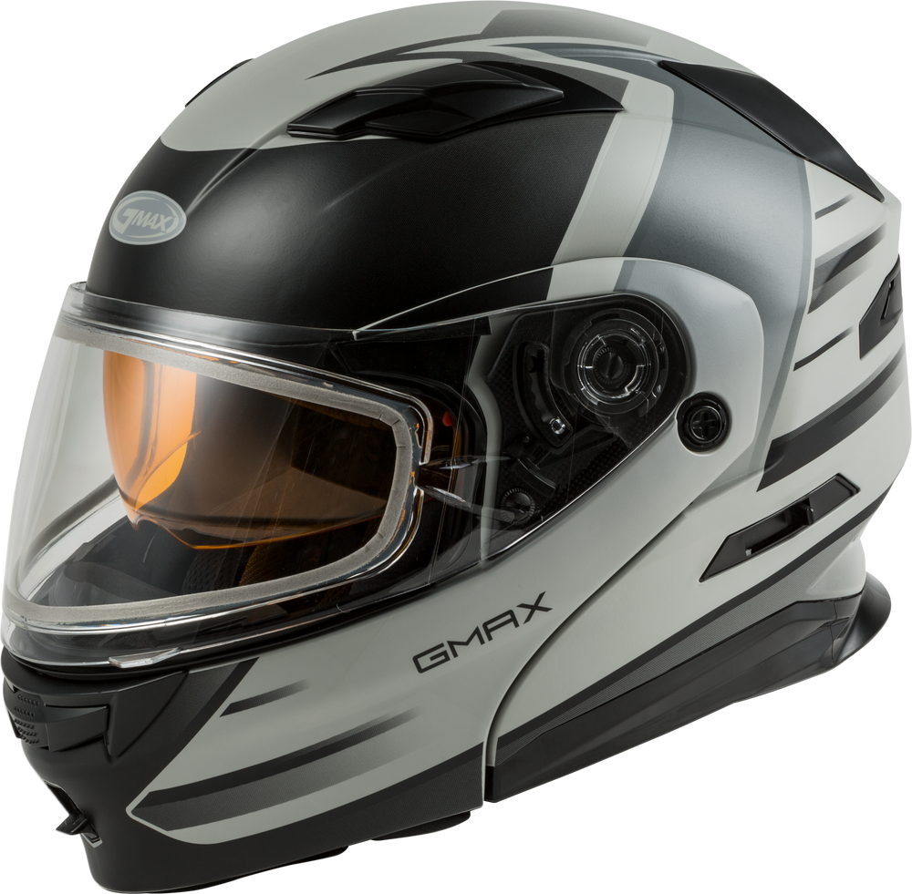 
            
                Load image into Gallery viewer, MD-01S MODULAR SNOW HELMET DESCENDANT MATTE GRY/SILVER 2X
            
        