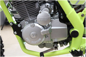 EGL A15 PRO 230cc Dirt Bike, 5-Speed Electric Start with Kick Backup (21/18)
