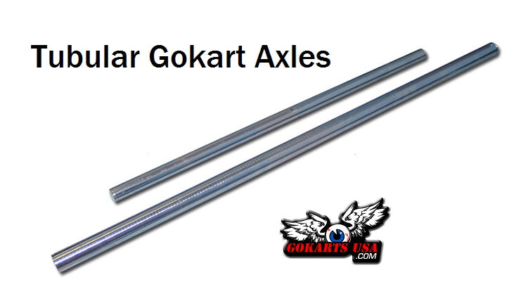 Go Kart Axles | Tubular | 1-1/4 in | 1-3/8 in | 1-1/2 in | 35mm | 40mm