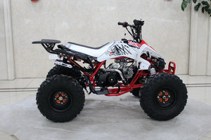 K125 Mid-Size Sport ATV, Automatic with Reverse, 8 in Wheels Large Tires AGES 12-16