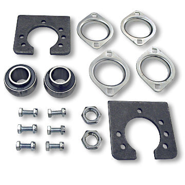 Live Axle Bearing Kit, for 1in. Axle, 2-Hole Flangettes