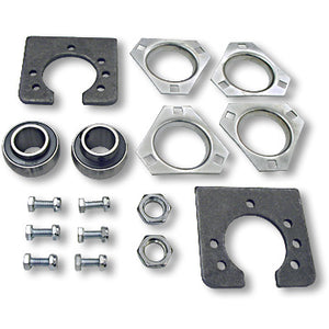 Live Axle Bearing Kit, for 1in. Axle, 3-Hole Flangettes