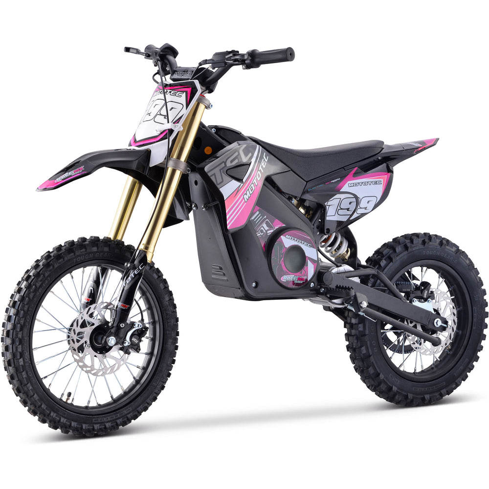 Pro Electric Dirt Bike, Lithium 48v 1500w, Pink