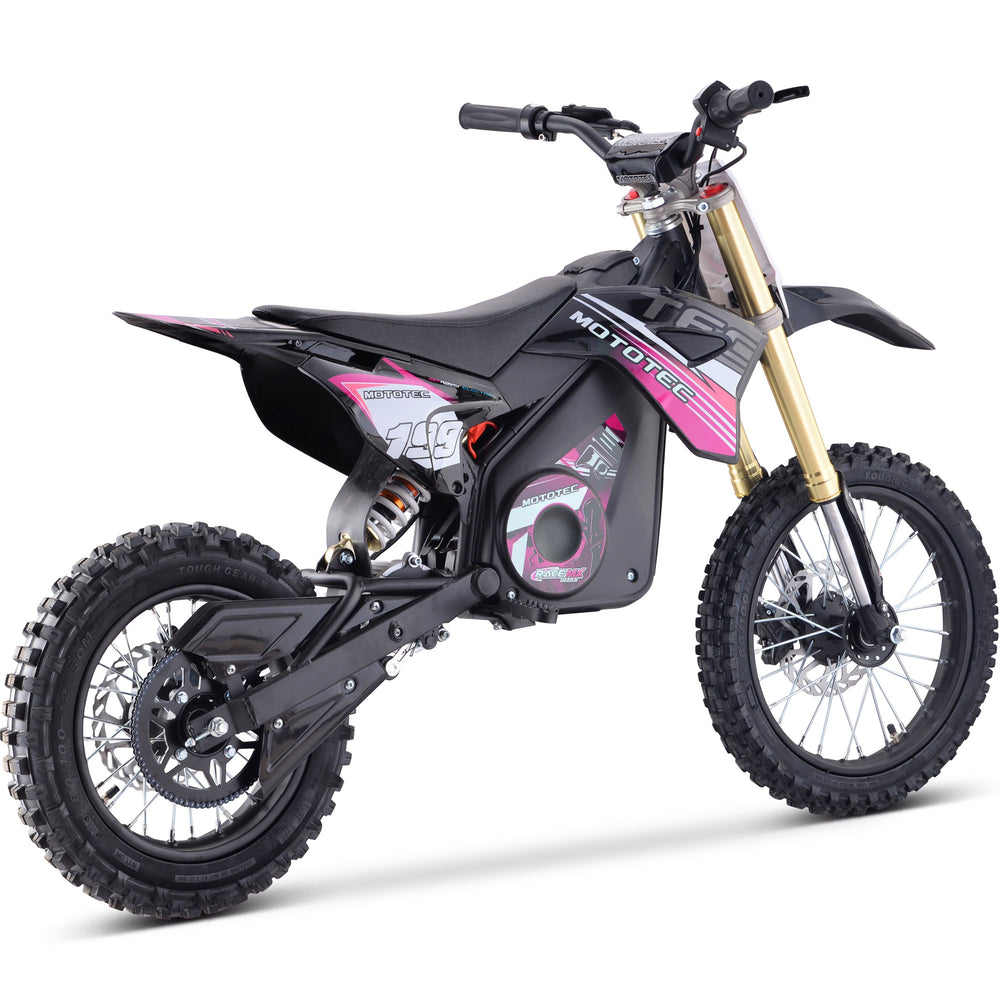 
            
                Load image into Gallery viewer, Pro Electric Dirt Bike, Lithium 48v 1500w, Pink
            
        