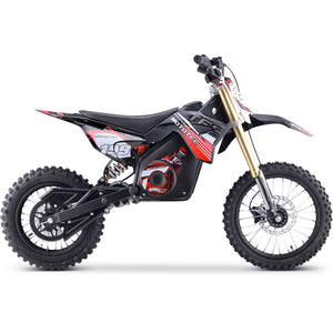 Pro Electric Dirt Bike, Lithium 48v 1500w, Red