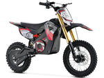 Pro Electric Dirt Bike 36v 1000w Lithium, Max Load 150lbs, Red