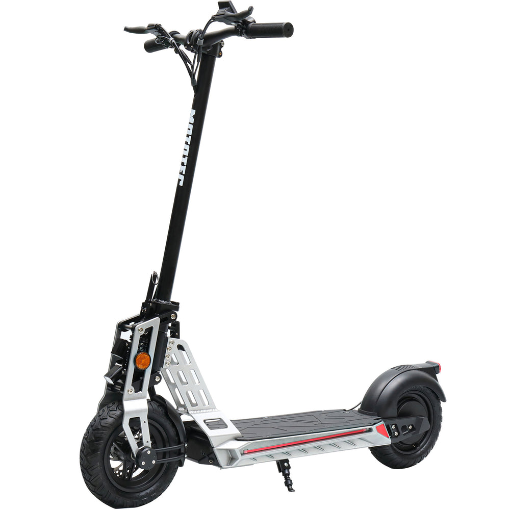 
            
                Load image into Gallery viewer, Free Ride Electric Scooter, Lithium 48v 600w, Silver
            
        