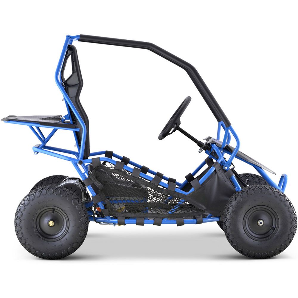 
            
                Load image into Gallery viewer, Revo Electric Go Kart, 36v 1000w, Blue
            
        
