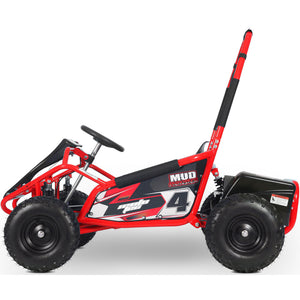 Mud Monster Kids Electric Go Kart, 48v 1000w, Red