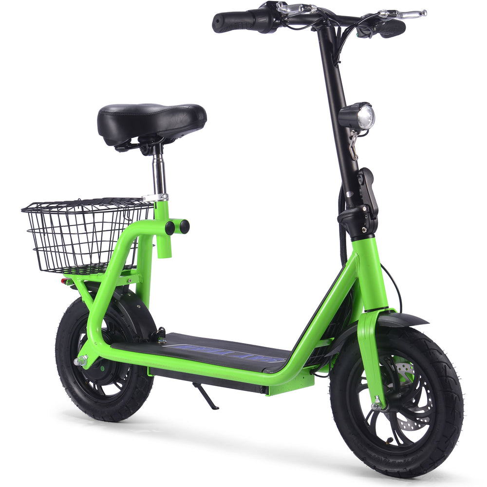 Metro Electric Scooter, Lithium 36v 350w, Green