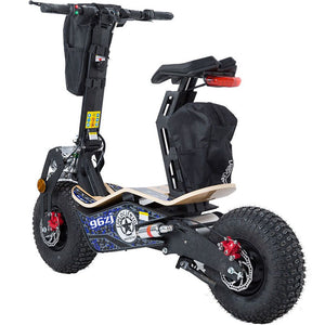 Mad Electric Scooter, 1600watt, 48volt Brushless Motor, Wood Deck