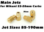 Main Jets, for Mikuni Carburetors