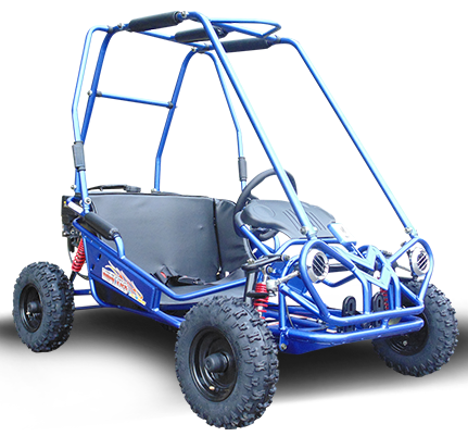 MINI XRS+ Kids Go Kart, 5.5hp Gas Engine, Dual Seats, Adjustable Pedals, Pull Start
