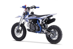 TrailMaster TM15 110cc Dirt Bike, 4-Speed Semi-Auto, Electric Start w/Kick backup, Dual Disc Brakes (12/10)