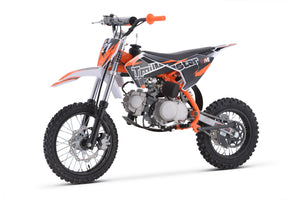 
            
                Load image into Gallery viewer, TrailMaster TM21 125cc 4-Stroke Gas Dirt Bike 4-Speed Automatic Clutch (14/12) AGES 12-16
            
        