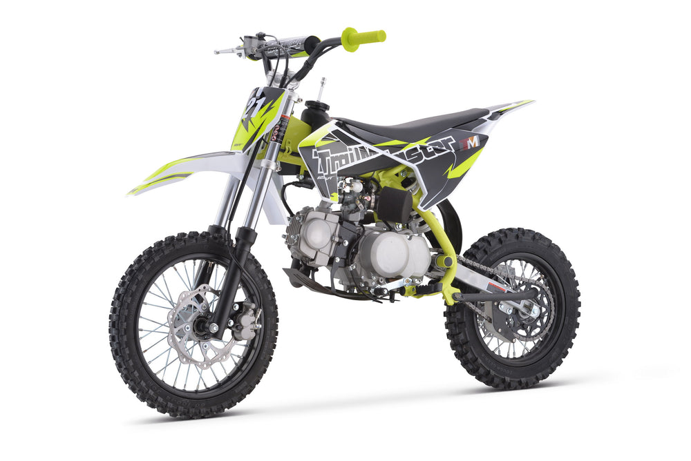 TrailMaster TM21 125cc 4-Stroke Gas Dirt Bike 4-Speed Automatic Clutch (14/12) AGES 12-16