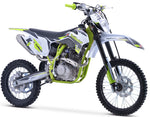 TrailMaster TM31 250cc Dirt Bike 5-Speed Manual Dual Disc Brakes, Electric Start with Kick backup (19/16)