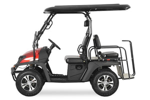 TrailMaster Taurus 200GX Golf Cart, Full Length Roof, 4-Seat, DOT Approved