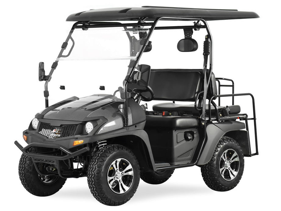 TrailMaster Taurus 200GX-EFI Golf Cart, Full Length Roof, 4-Seat, DOT Approved, Electronic Fuel Injection